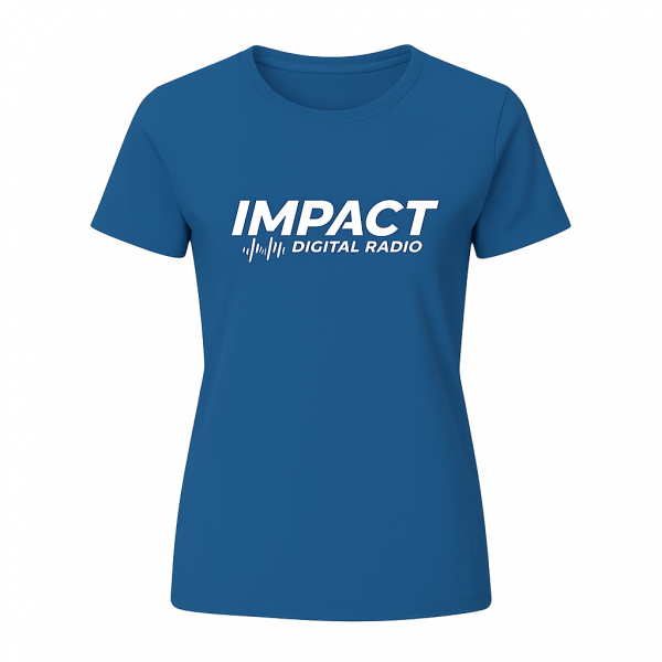 Impact Digital Radio T Shirt V2 Blue