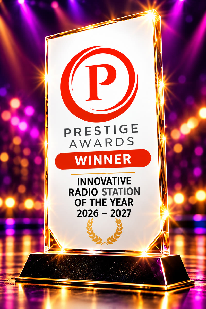 Prestige Awards winner trophy
